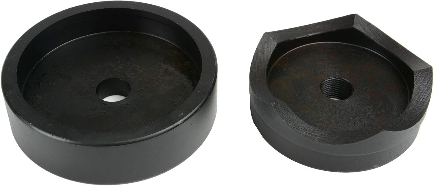 TEMCo THA041 3-1/2" Conduit Punch and Die For METRIC Hydraulic Knock Out Driver M20x1.5mm Thread