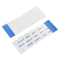 Vista 108 de uxcell Cable plano flexible FFC, 5 clavijas de 0.020 in de paso de 1.181 in, FPC FFC, cable de cinta flexible para TV LCD, audio de coche