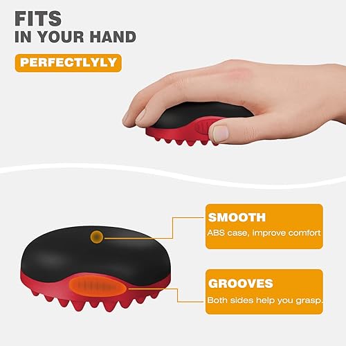 Miniatura 6 de Cepillo de silicona para cabello rizado, herramienta de onda giratoria con agujeros grandes y pequeños para rizos afro, uso de dos caras para