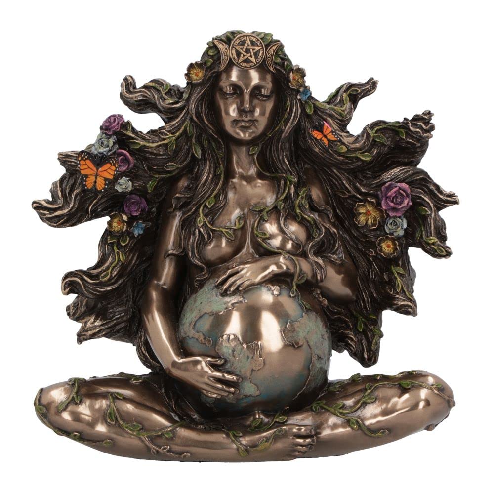 Nemesis Now Figura Gaea Life, 18 cm, Bronce Gaia Mother