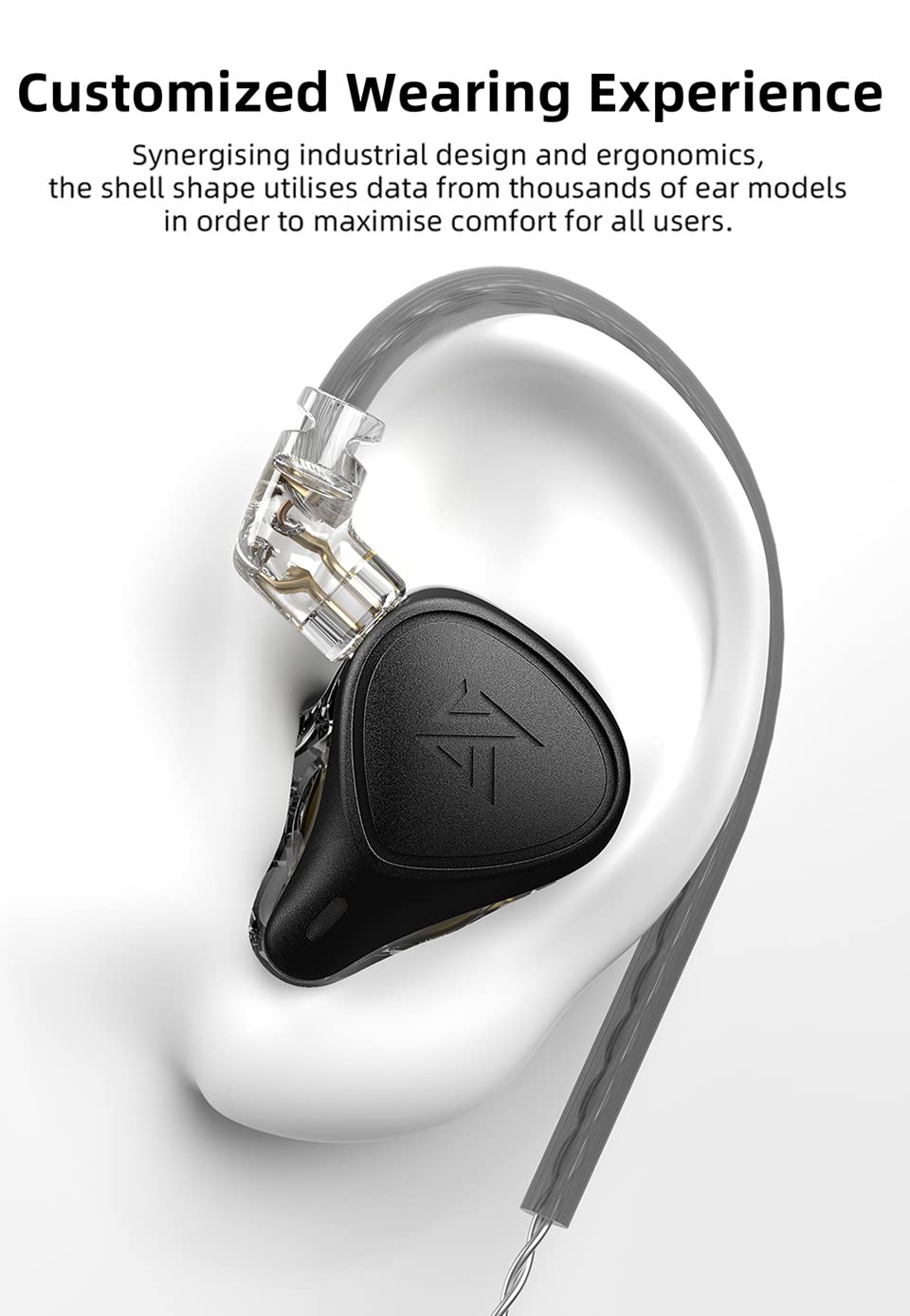 KZ ZEX PRO, KZ X Crinacle CRN In Ear Monitor 10MM Dual Magnetic