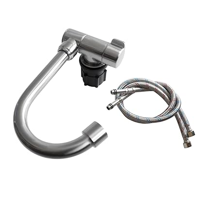 Rotation Faucet Hot and Cold Deck Kitchen Folding Caravan Bathroom Tap for Marine Boat Deck Camper