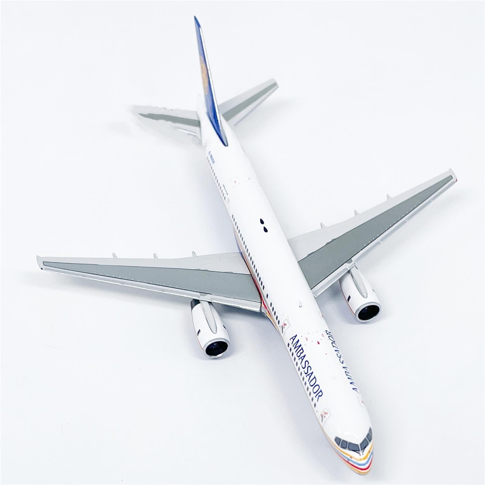 aerei a reazione Figurina in lega dell'Ambassador Aviation Boeing B757-200 in scala 1:400 regali per piloti