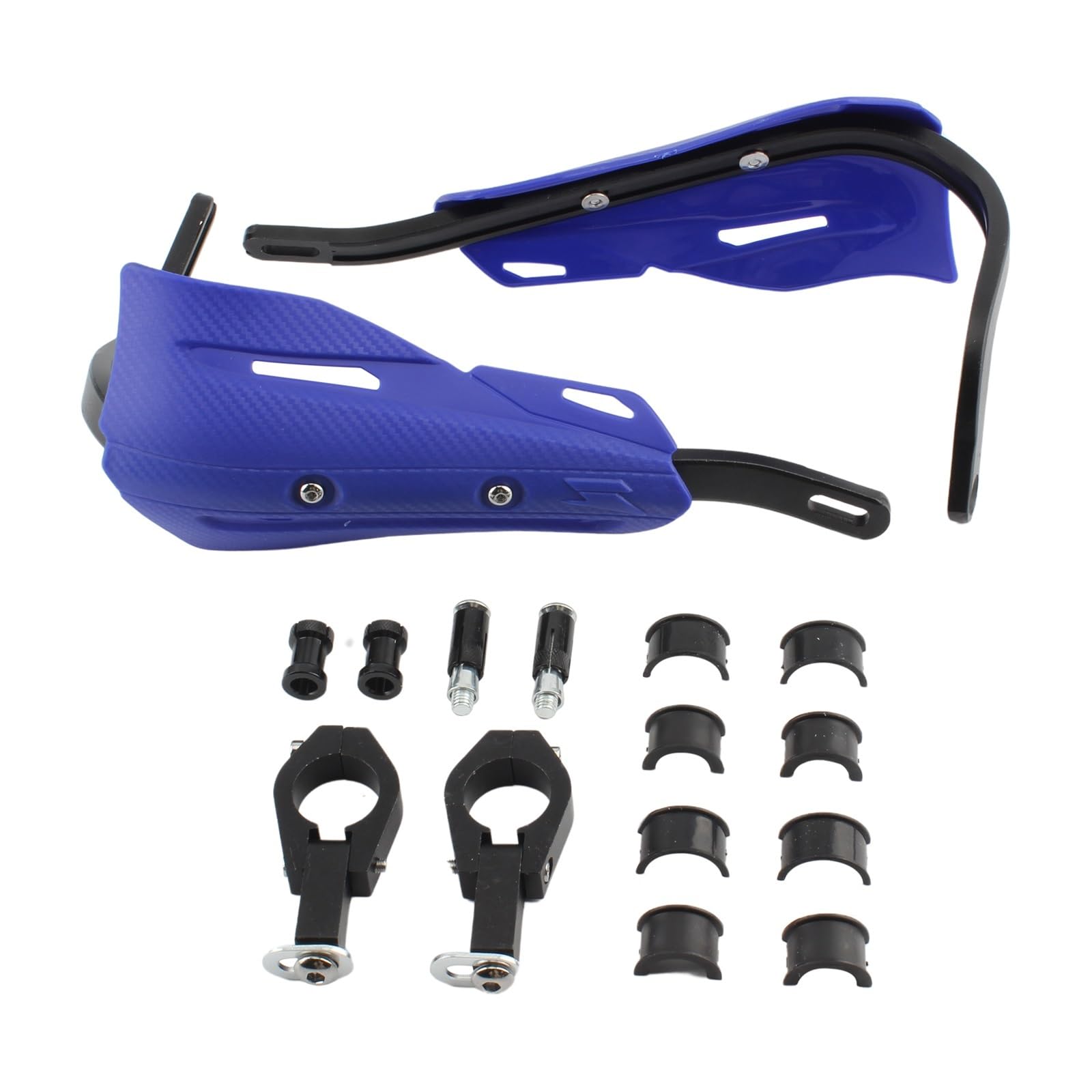 Protège mains guidon moto bleu de 22 à 28 mm pour moto tout-terrain - 7