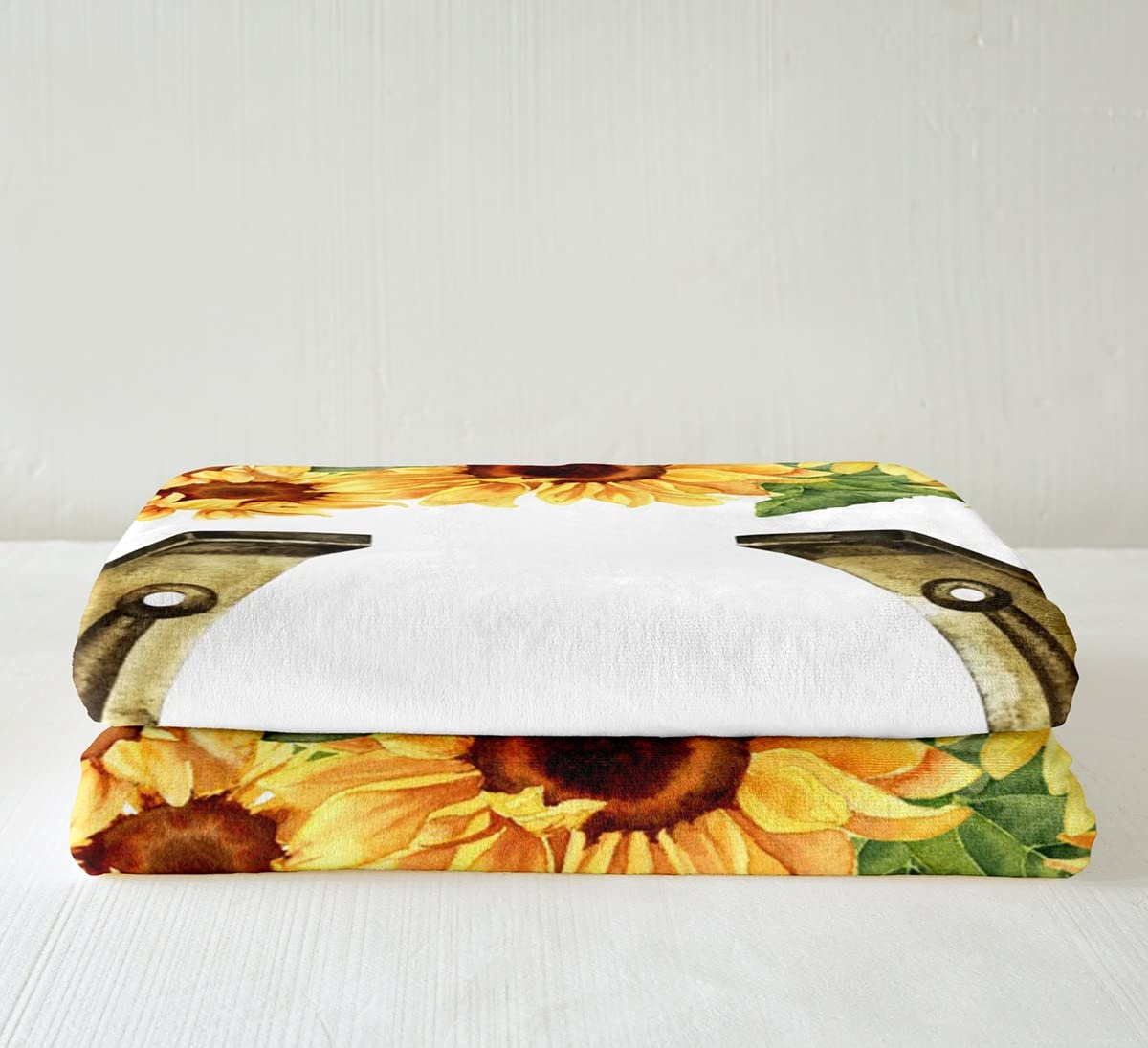 Manfei Coperta In Pile Morbidissima Con Stampa Cavalli E Fiori Galaxy - 76x101 Cm - Microfibra 100% Poliestere, Reversibile, Per Bambini E Ragazzi