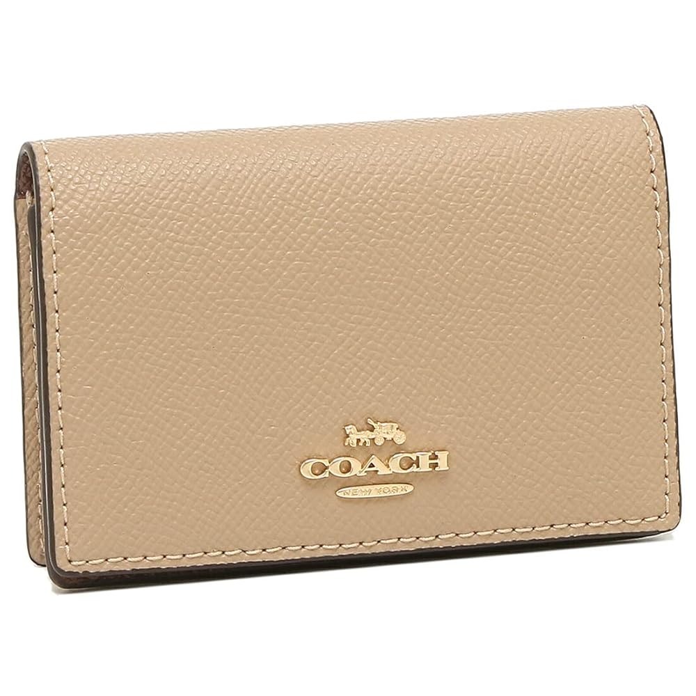 【最終値下げ】COACH ベージュ レザー 名刺入れ Amazon | [コーチ]アウトレット カードケース 名刺入れ ベージュ