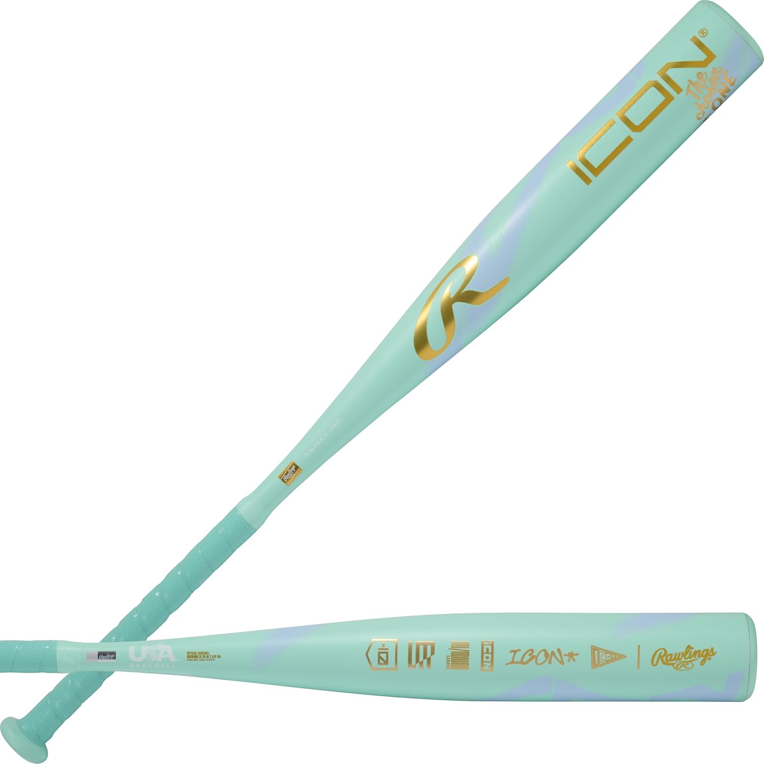 Rawlings | 2026 | ICON The Chosen One Baseball Bat | USA | -10 Drop | 2 5/8” Barrel | 1 Pc. Composite