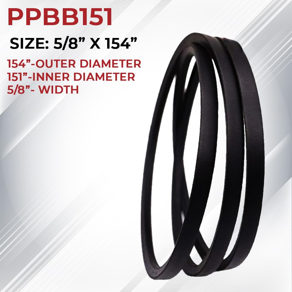 proven part Replacement Blade Spindle Belt Kit 187292 532187281 187254 532187256 539114557