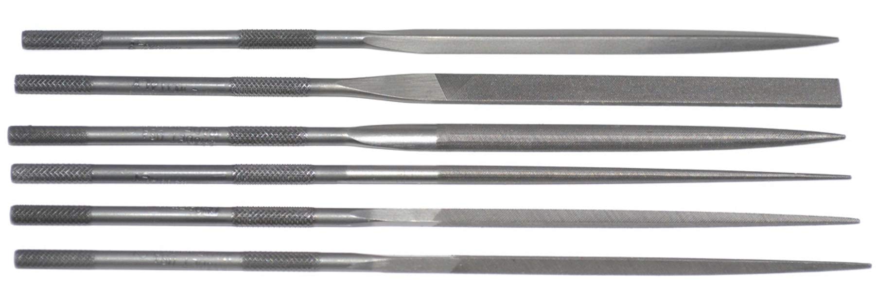Set of 6 Needle Files 7-34 Cut 2 Grobet Swiss Pattern product thumbnail 2