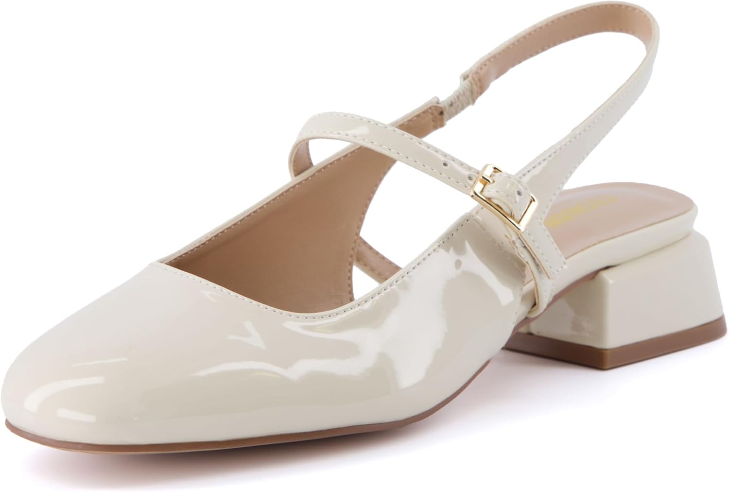 CUSHIONAIRE Women's Gogo Round Toe - Memory Foam Comfort