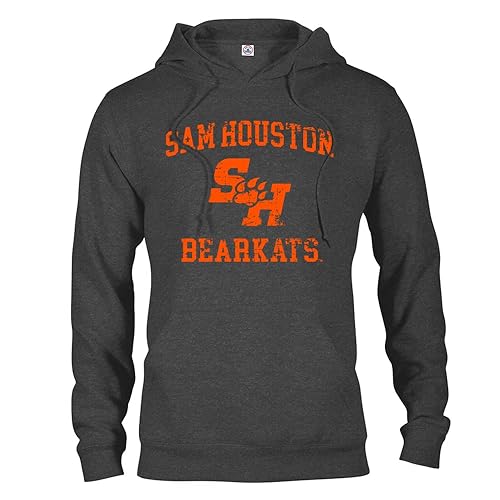 Sport Your Gear Officially Licensed NCAA Distressed Retro Pullover Hoodie