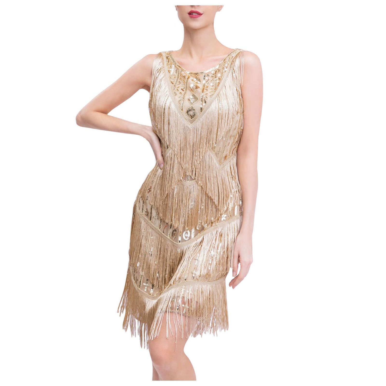 Robe bustier paillettes noire et argent chic pour soirée et bal - 7