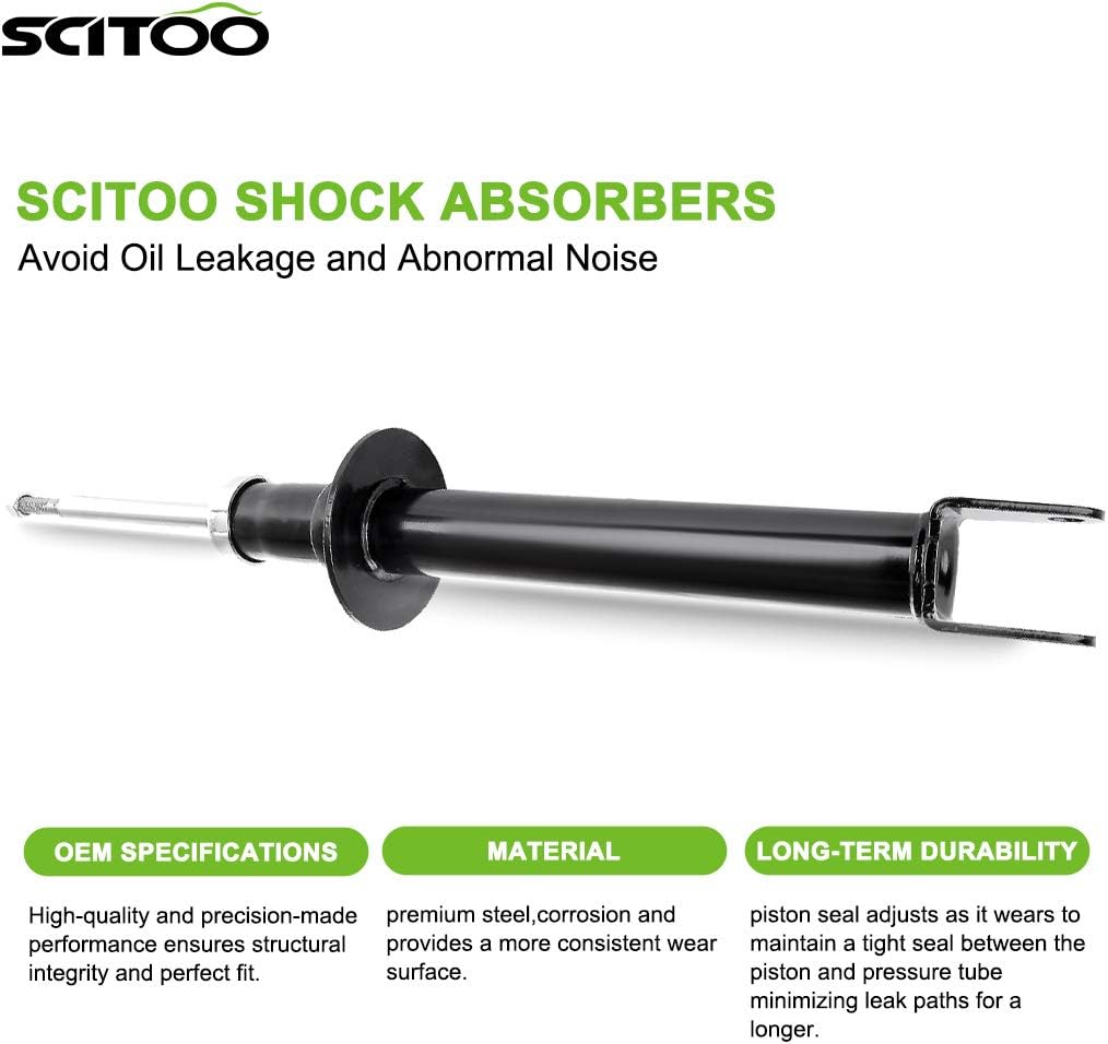 Shocks,SCITOO Front Gas Struts Shock Absorbers Fit for 2005 2006 2007 2008 2009 2010 2011 for Chrysler 300,2006 2007 2008 2009 2010 for Dodge Charger,2005 2006 2007 2008 for Dodge Magnum Set of 2