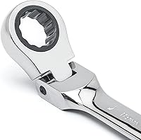 Vista 4 de GEARWRENCH Llave de trinquete combinada con cabezal flexible