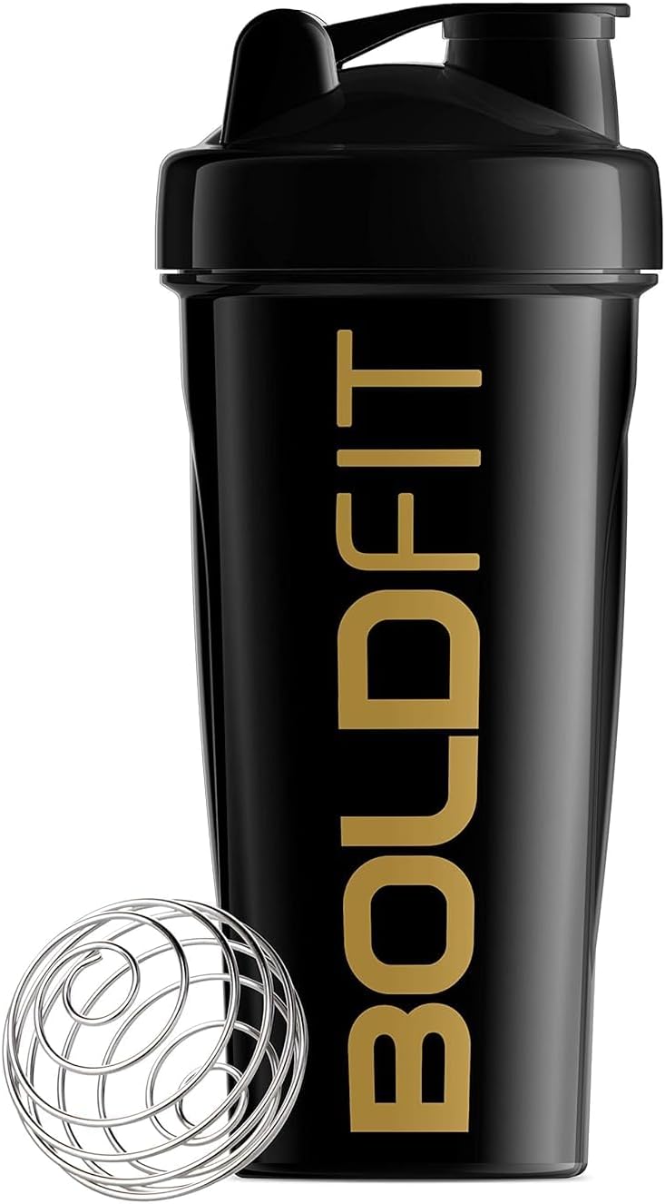 Boldfit Gym Bottle Bottles For Protein Shake 100% Leakproof Guarantee Protein Shaker Sipper Bottle, Ideal For Protein, Pre Workout And BCAAs Gym Bottle for Men & Women