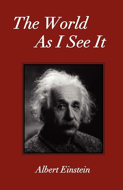 Portada de The World As I See It