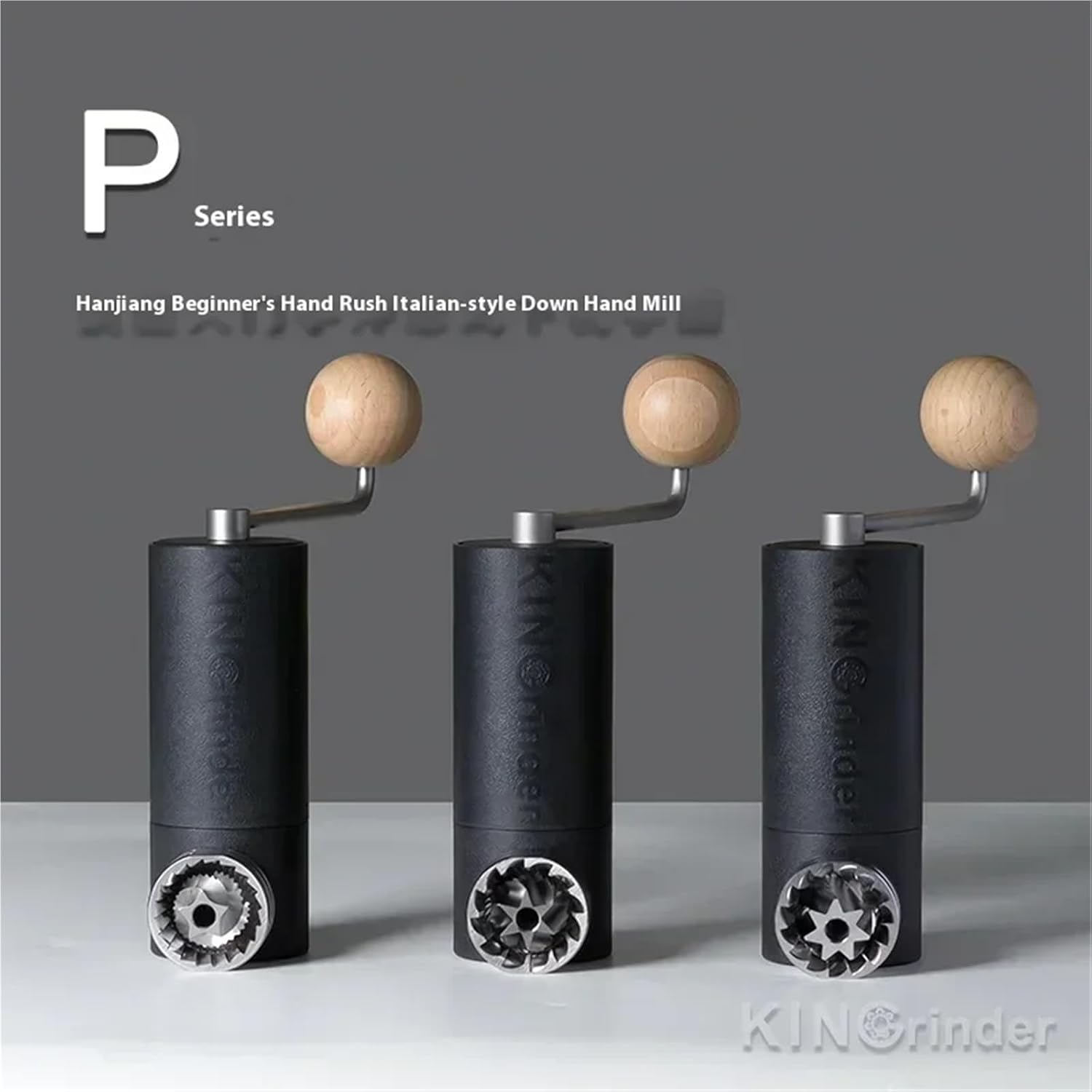 P2 Series Coffee Bean Manual Grinder Italian Coffee Precision Hand Grinder Portable Outdoor Home Coffee Grinder