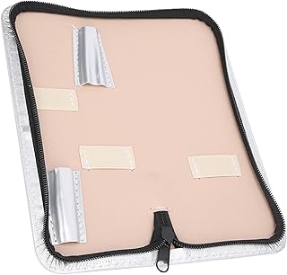 Bolsa para barbeiros, ferramentas de cabeleireiro, estojo de ferramentas de armazenamento de cabeleireiro de camada dupla, kit de cabeleireiro para barbeiros para salões de cabeleireiro