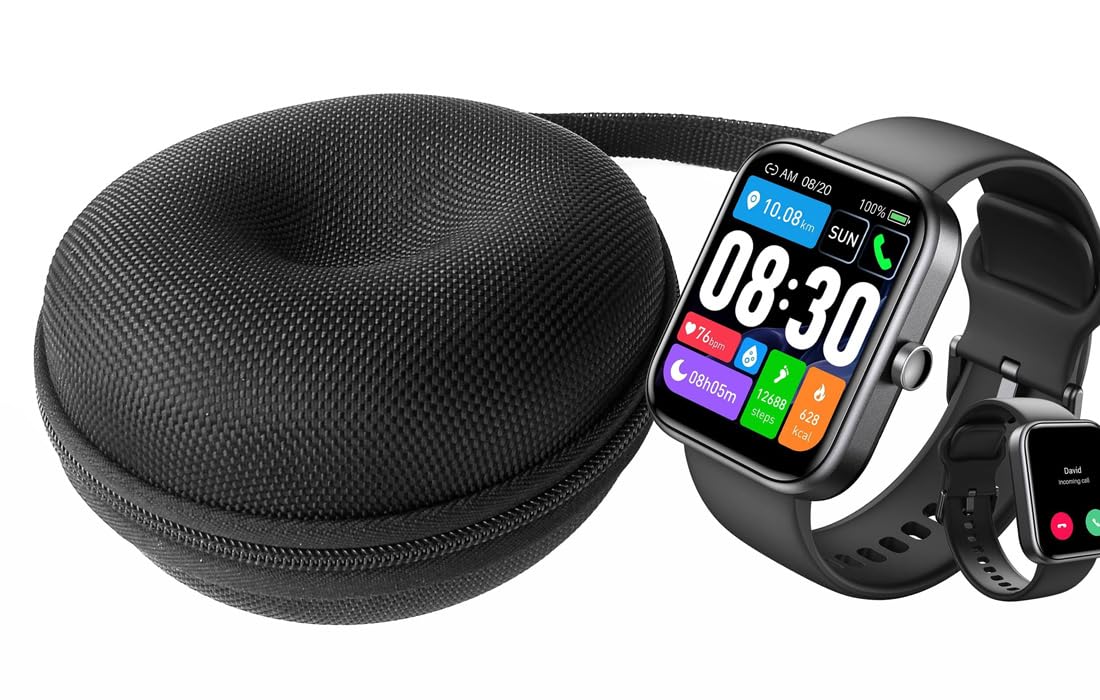 FitSand Hard Case Compatible for TOZO 2024 New Upgraded Smart Watch