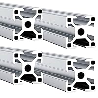 Vista 1 de 3030 T ranura de aluminio extrusión para piezas de impresora 3D y CNC DIY plata 1000mmX4