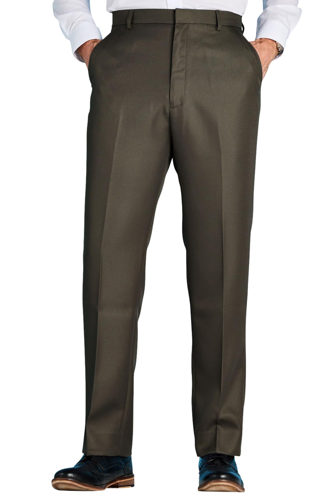 Chums - Men - Formal Trousers - 46XL - Dark Olive