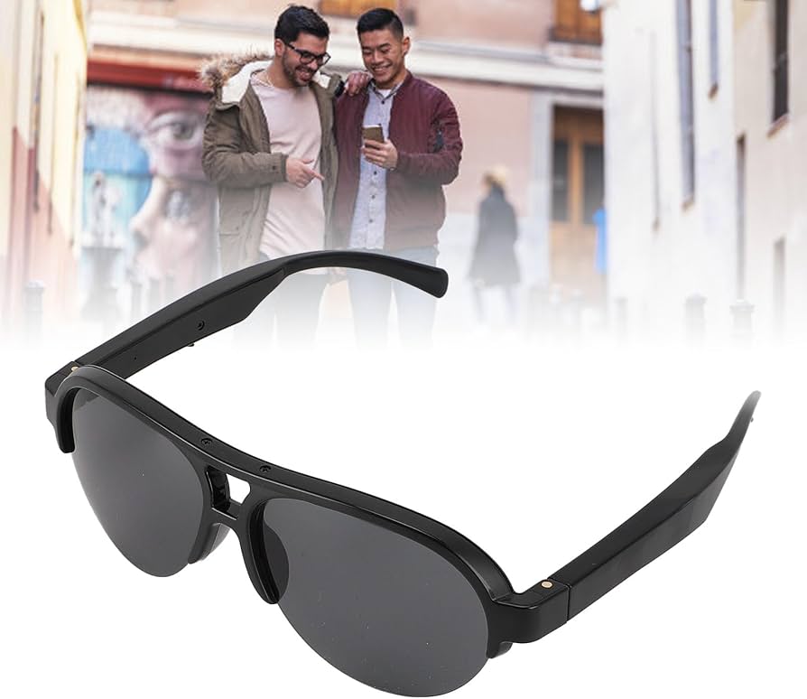 Smart-Brille Mit Echtzeit-Übersetzung (137 Sprachen) – Bluetooth-Sonnenbrille Mit Mikrofon & Lautsprecher