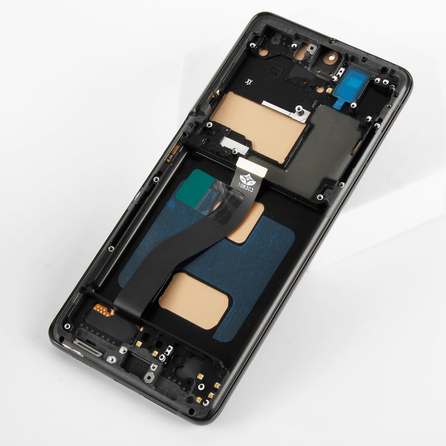 InCell Galaxy S21 Ultra Display Screen Replacement for Samsung Galaxy S21 Ultra with Black Frame G998B G998U G998U1 G998W LCD Screen Touch Digitizer Assembly(No Fingerprint Function)