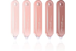 Aesthetic and Efficient | 5-Piece White Out Correction Tapes for School Office