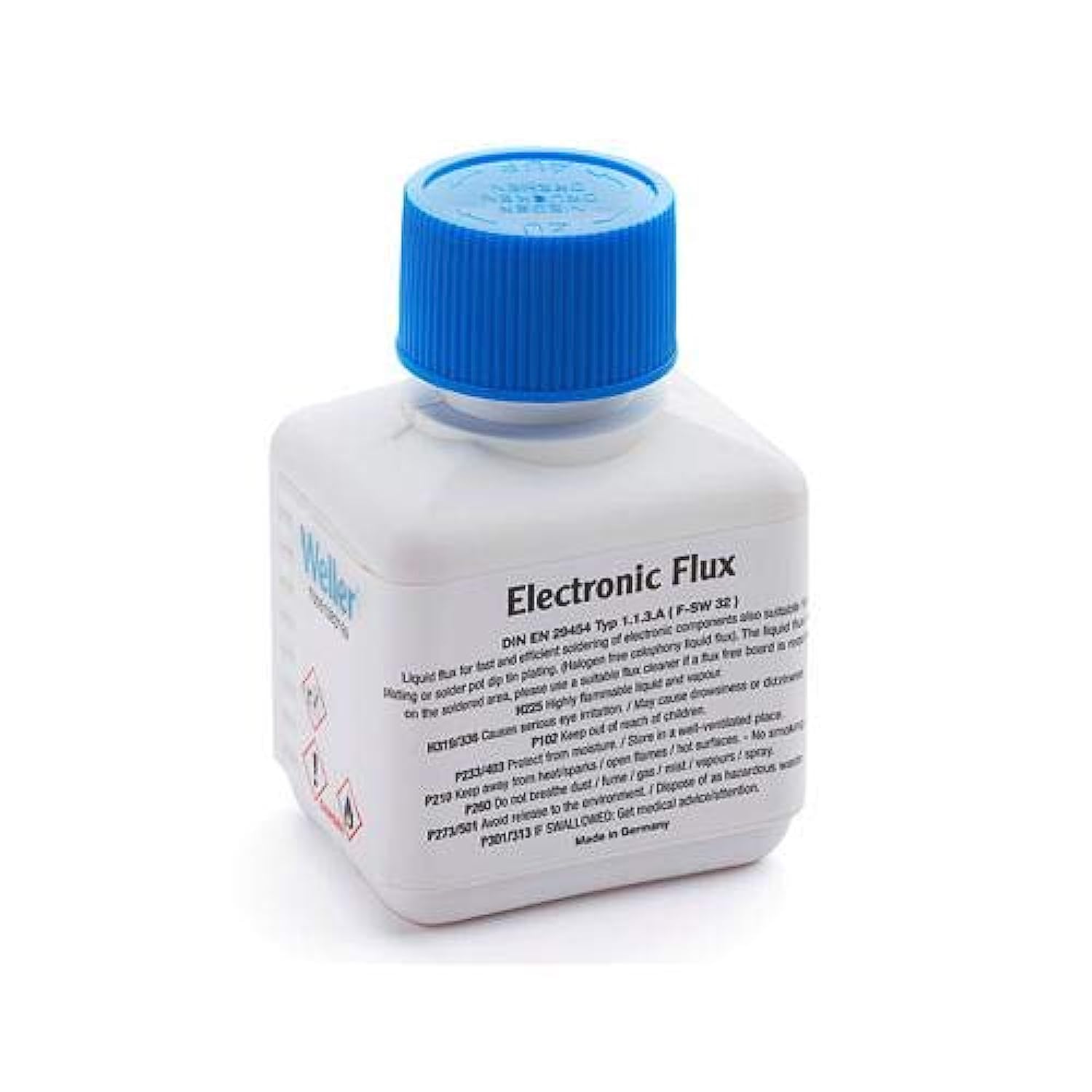 WELLER - ELECTRONIC FLUX, SOLDERING APPLICATION, BOTTLE, 100ML, 100GR