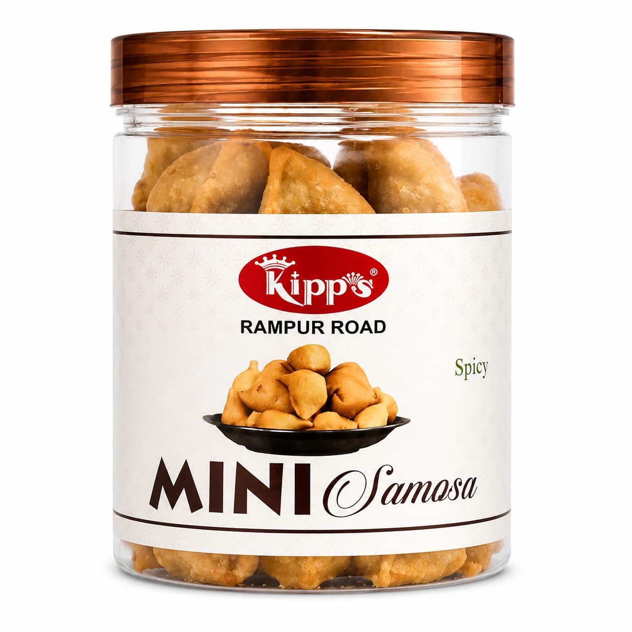 Kipps Rampur Road Mini Samosa 250g | Crispy & Crunchy Indian Tea Time Snack | Authentic Traditional Namkeen | Ready to Eat | Premium Hygienically Packed-image-6