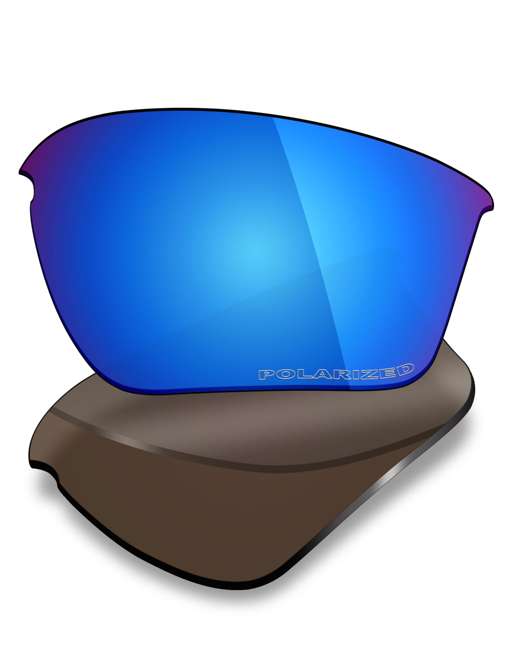 Mryok Replacement Lenses Compatible with Oakley Half Jacket 2.0 XL OO9154 62mm Sunglasses, HD Polarized, UV Protection