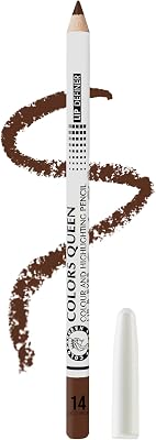 Queen Ultime Pro Lip Definer Pencil | Highly Pigmented, One Swipe Smooth Application Matte Lip Liner Pencil | Long Lasting Lip Pencil for Women (14 - Coco Velvet)