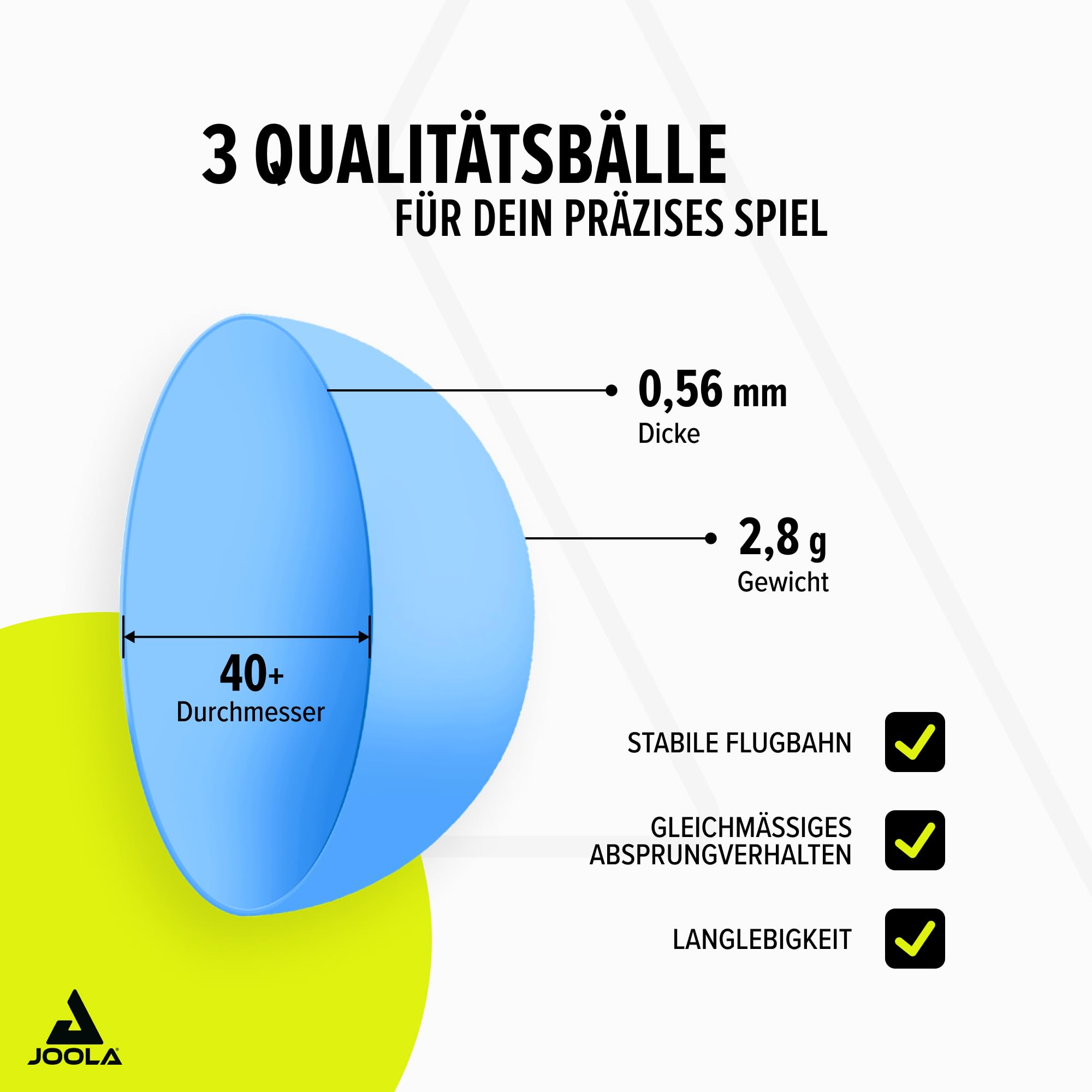 JOOLA Tischtennisschläger Set Colorato, Colorato Duo und Black&White - Ideal für Familien, Anfänger und Profis