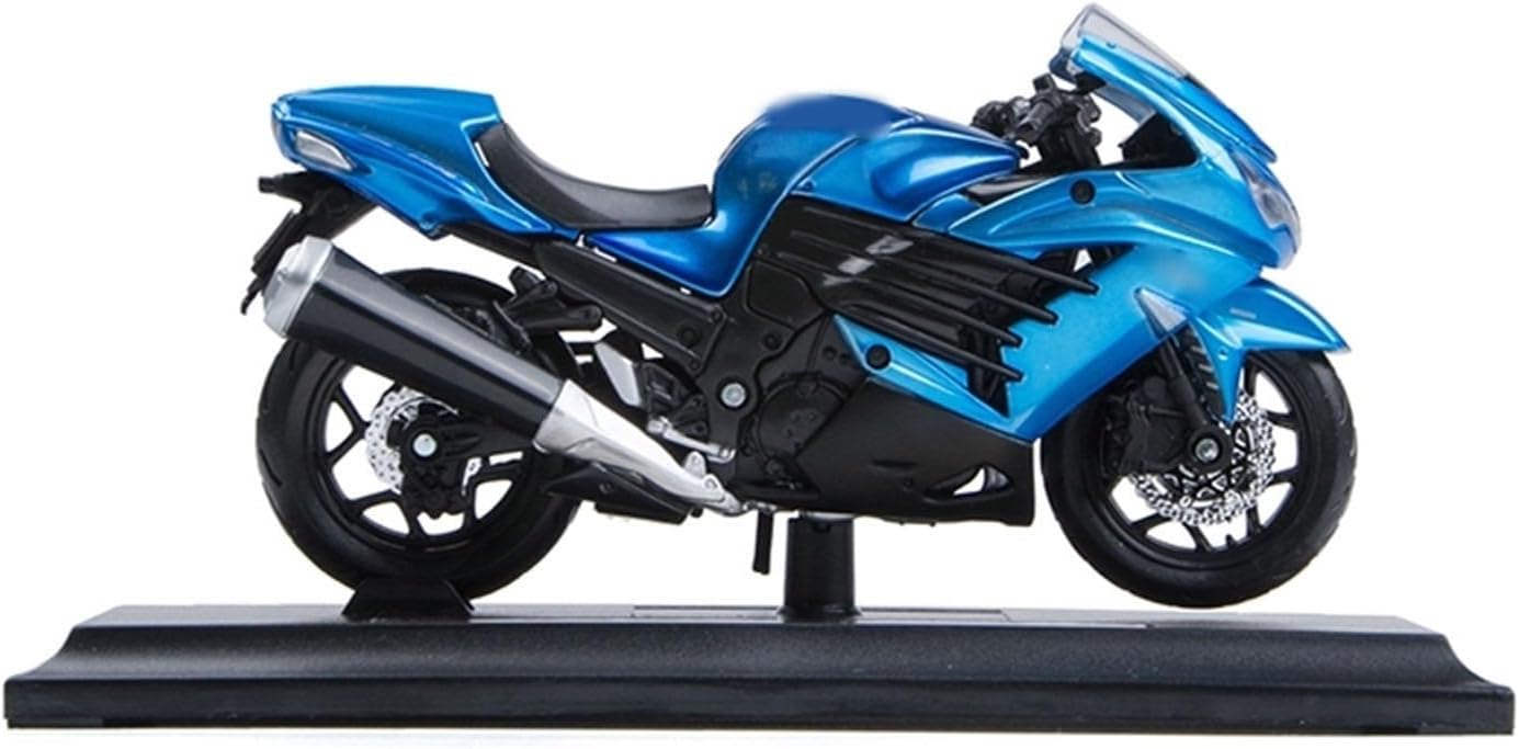 1:18のオートバイモデルに適合するニンジャZX-14R ZX14Rブルーダイ