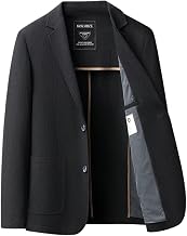 Tailored Jacket, Men's, Spring/Summer, Breathable, Summer Jacket, Plain, Summer Clothes, Sweat Absorbent, Quick Drying, Casual, Gentleman