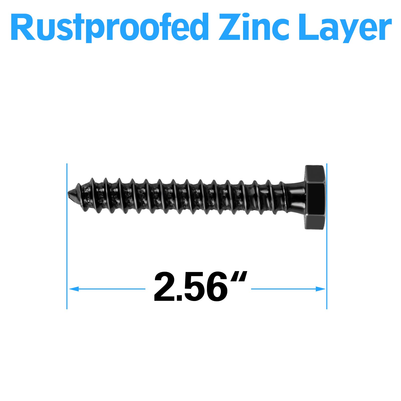 TV Wall Mount Lag Bolts & Anchors - Easy Installation -3 TV Wall Mount Lag Bolts & Anchors - Easy Installation -3