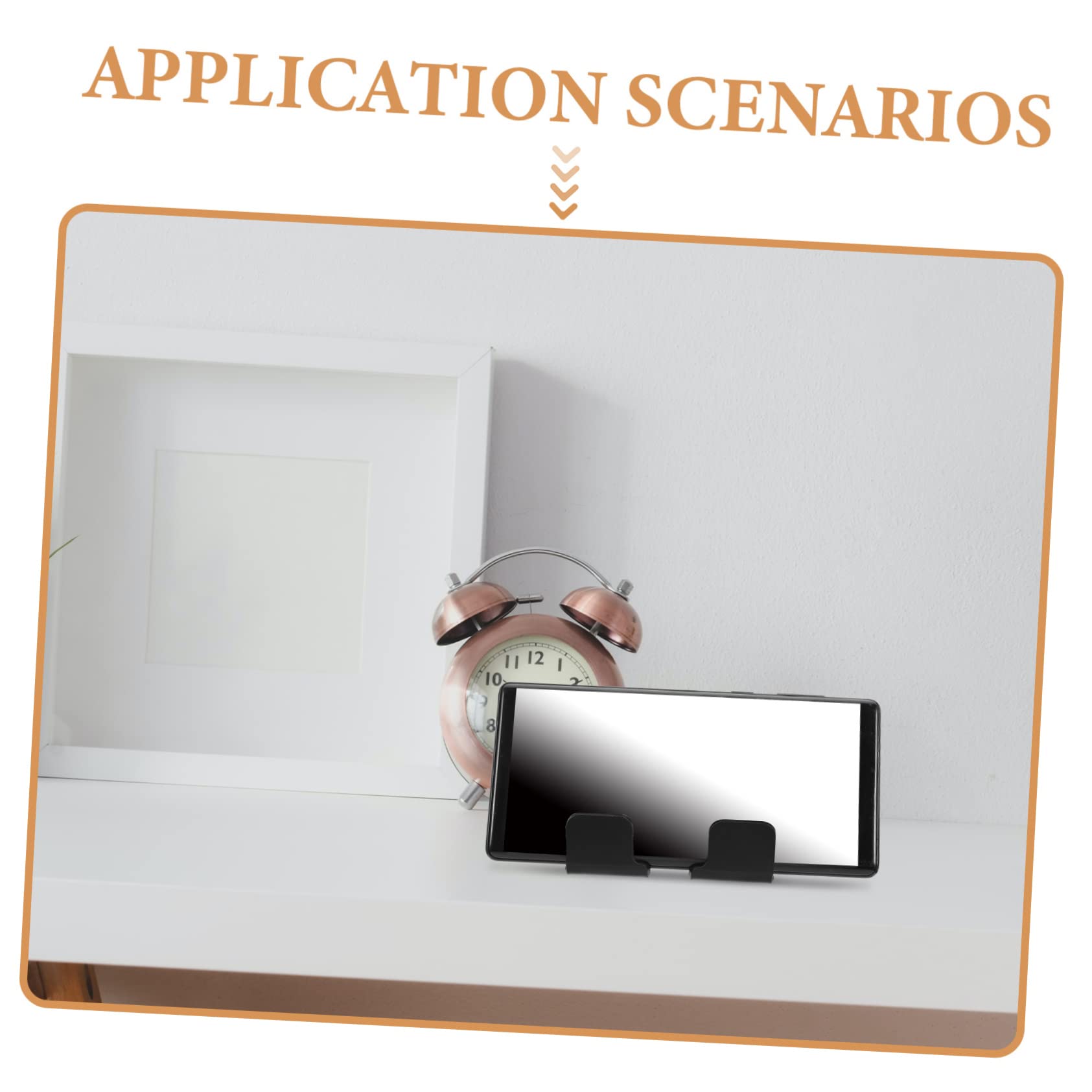 Didiseaon 5 Soportes De Pared para Teléfono Móvil Organizador Soporte para Tableta Soporte para Teléfono Inteligente Soporte De Carga para Teléfono Soporte De Pared para Tableta