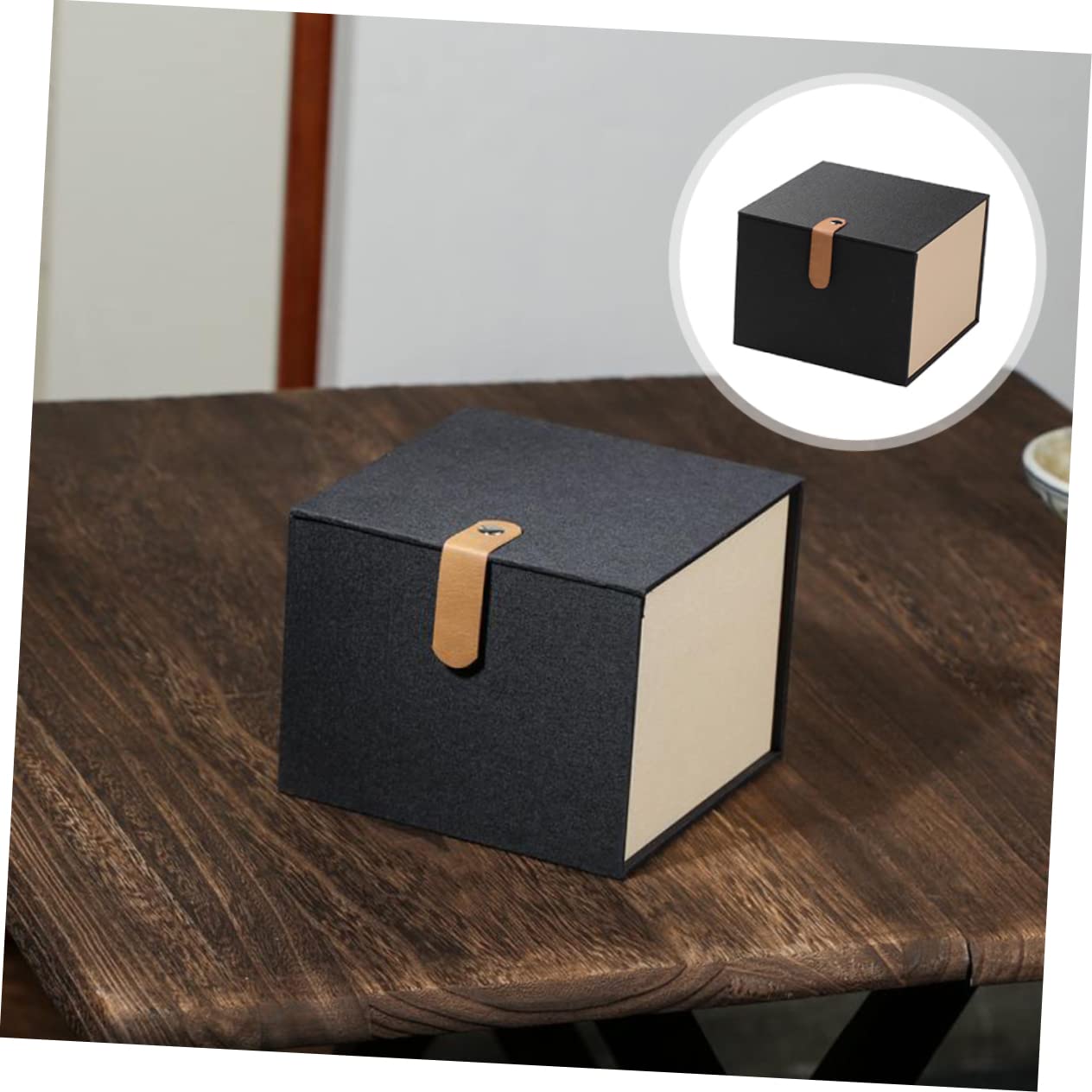 PLAFOPE Decorative Teaware Storage Box Elegant Cloth Present Box for Tea Cups and Teapot present for Tea Lovers High Class Durable Design