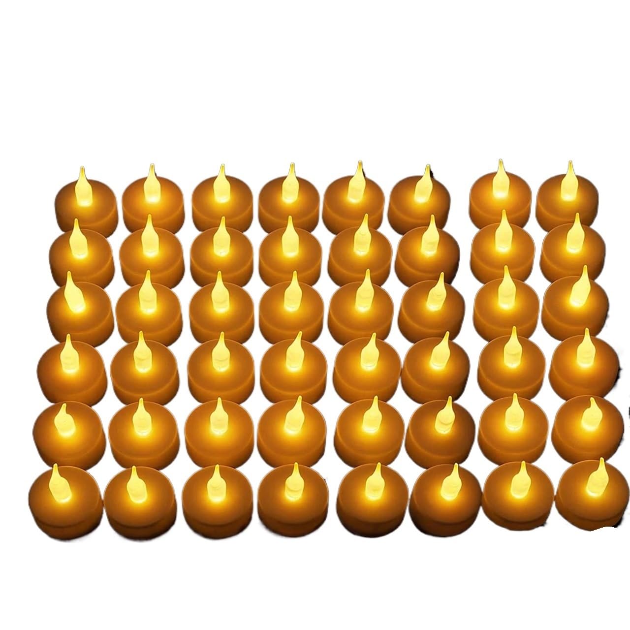 Candele Led Candele a LED Confezione da 48/24/12 candele accese for creare un'atmosfera calda e tremolante(48pcs)