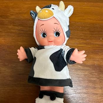 【曰く付き】　キューピー人形 楽天市場】【日本製】ハートキューピー人形 ゴールド 身長5cm（5体