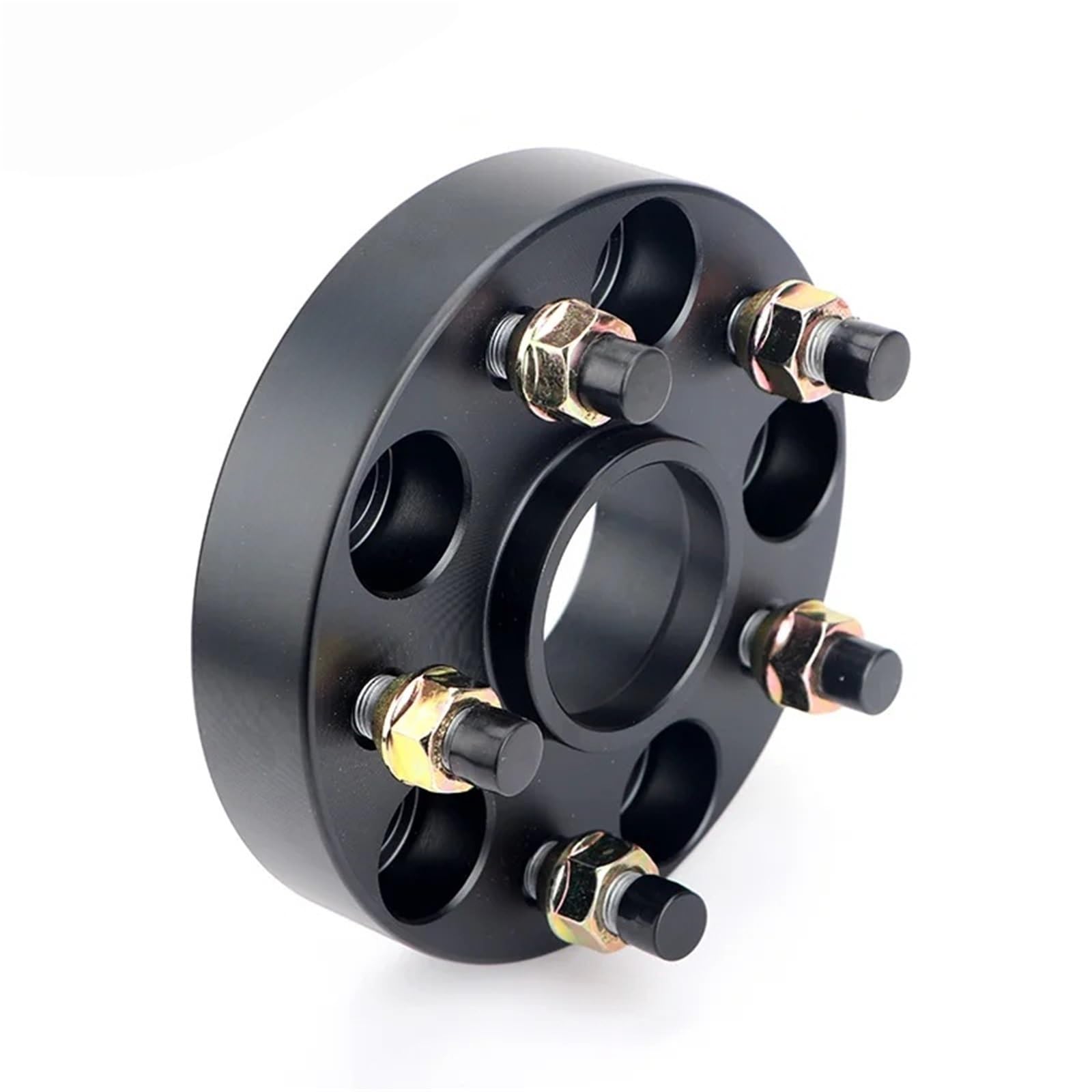 Entretoises de roue Adaptateurs conversion pour PCD 5x100 à 5x112 5x108 5x114.3 5x120 5x130(2PCS 20mm Black)