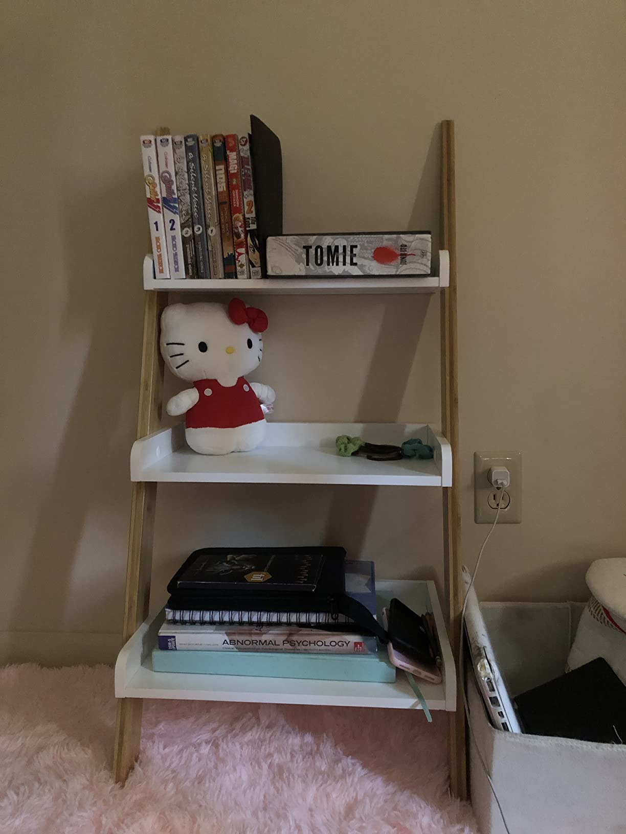 18/mo Finance HoneyCanDo 3Tier Ladder Shelf BTH08789 Natural, 30