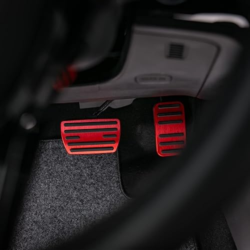 Miniatura 6 de CKE Compatible con Honda Civic CRV Odyssey Pilot Passport Ridgeline Insight Accesorios para pedales de coche deportivo, cubiertas de pedal de freno