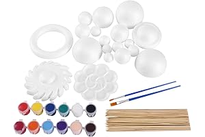 72 Pcs Solar System Model Foam Balls Kit for Engaging Science Projects