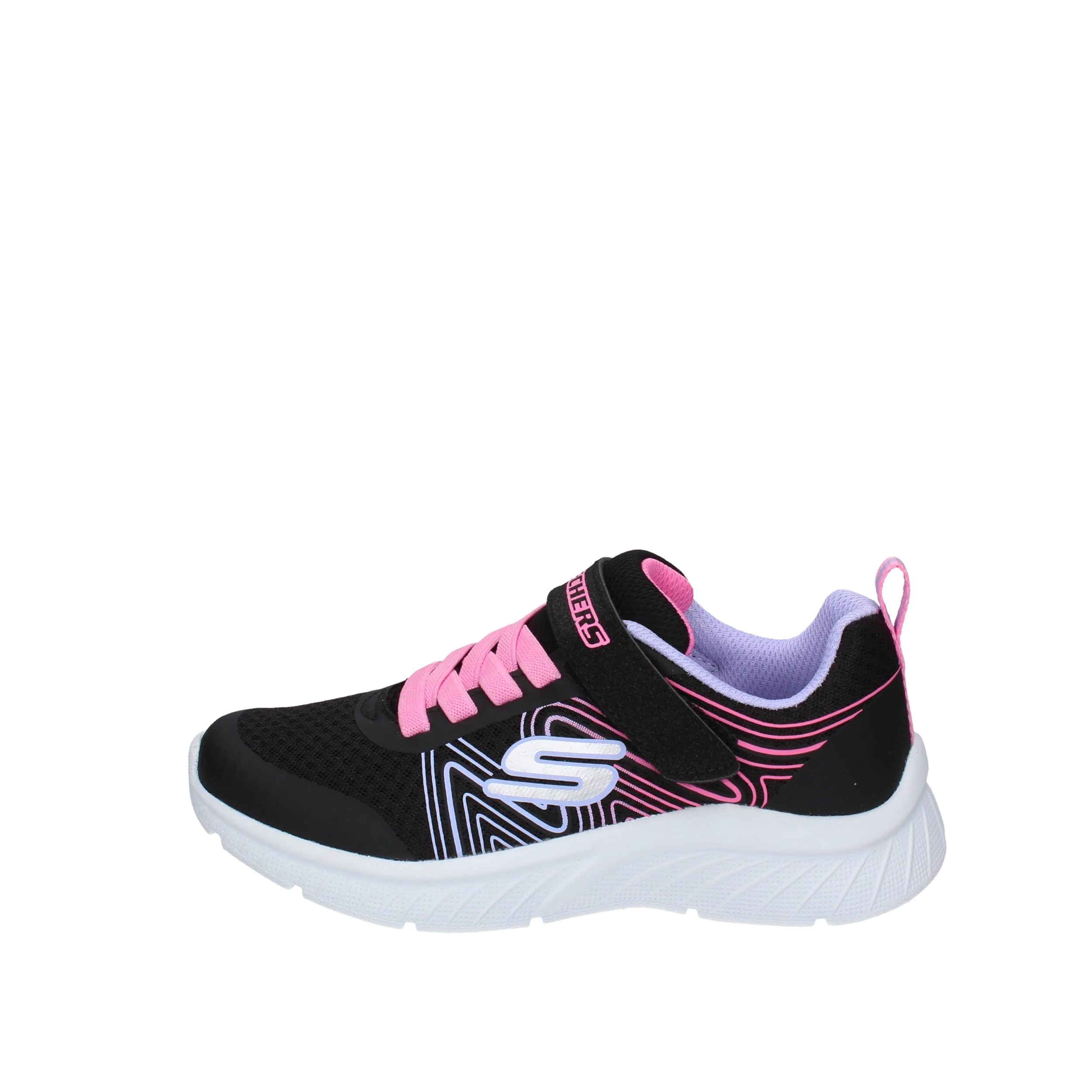 Skechers Microspec Plus Swirl Sweet, Zapatos Deportivos Niñas