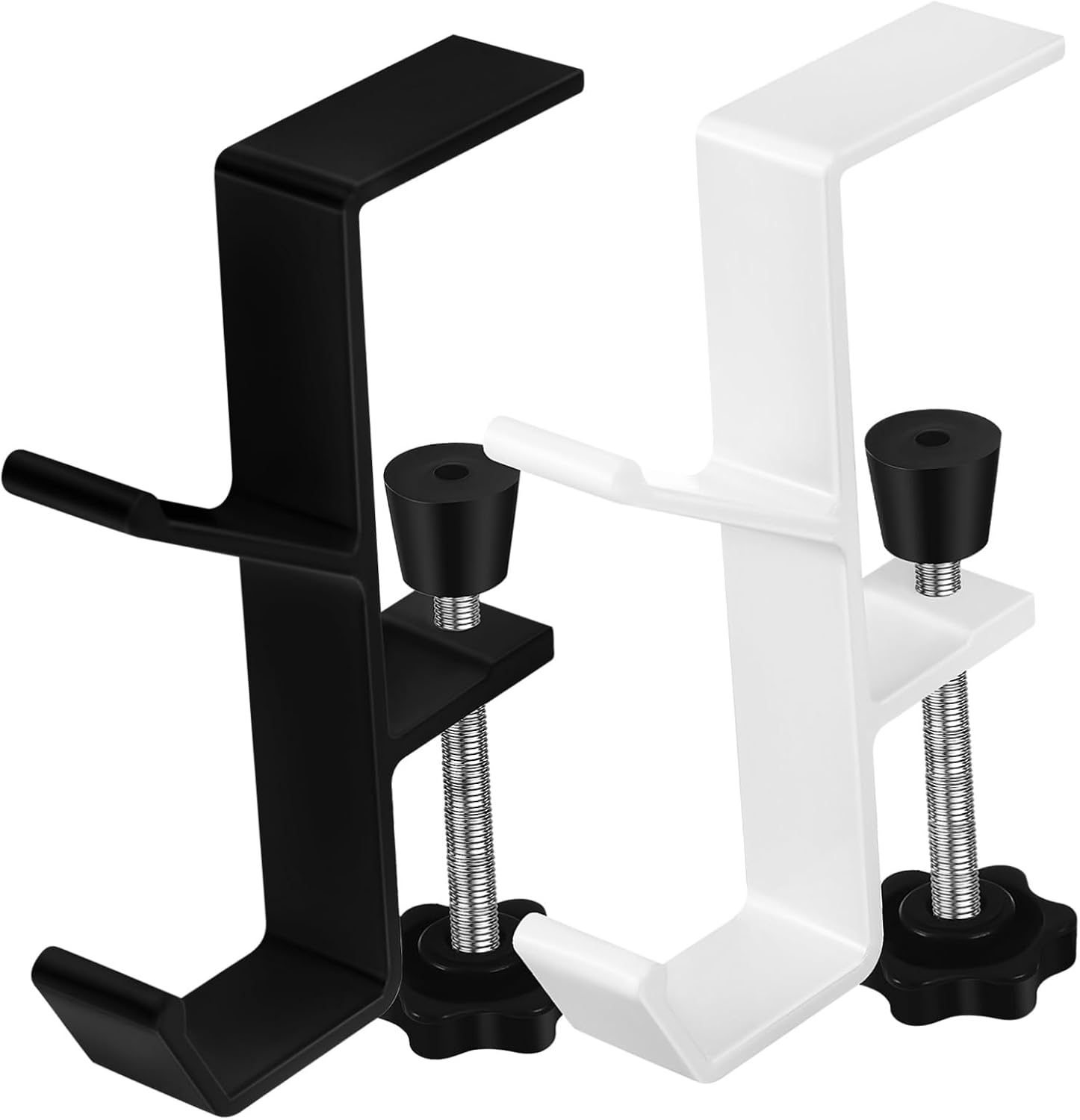 Gatuida 2pcs Handbag Hangers Space-Saving Desk Edge Clamps for Purses Headphones and Bottles Versatile Table Hook