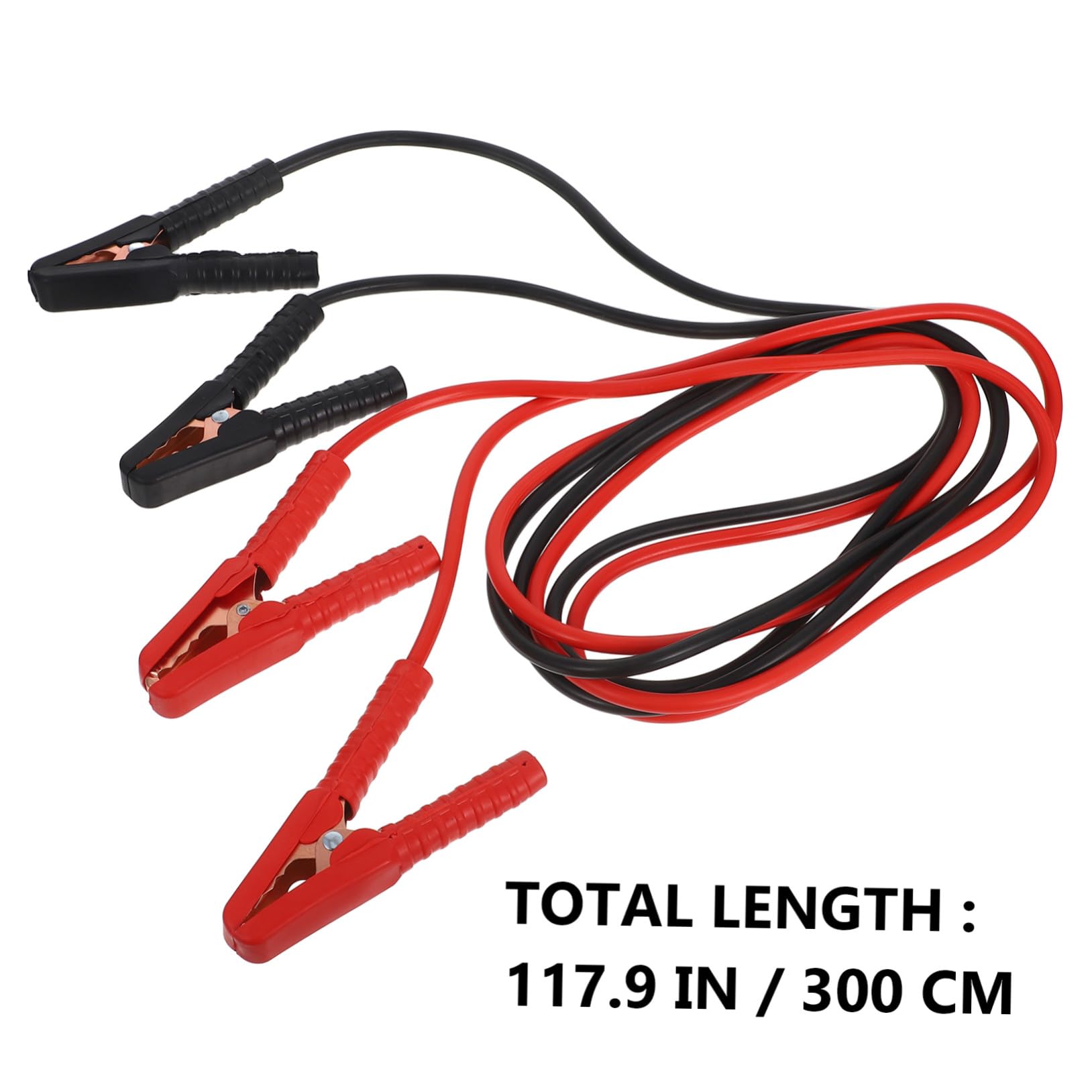 PLAFOPE Câbles de Démarrage pour Voiture Pinces Robustes Kit de Câbles de Démarrage pour Véhicule Connecteur pour Batteries Déchargées ou Faibles
