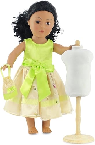 Miniatura 2 de Emily Rose Forma de maniquí de muñeca de 18 pulgadas, relleno 100% de algodón para coser y exhibir, compatible con ropa para muñecas American Girl -