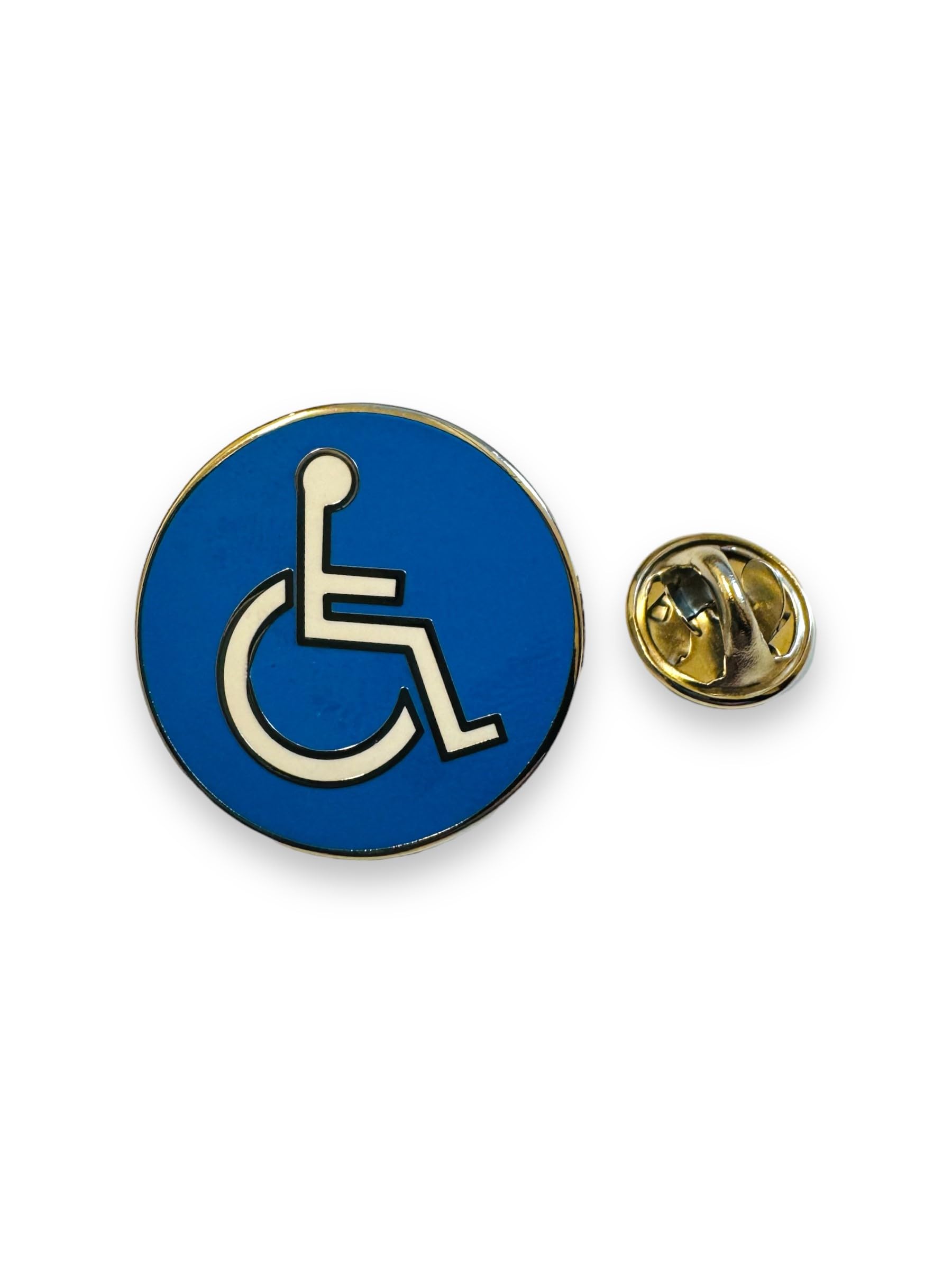 Blue Disabled Pin Badge