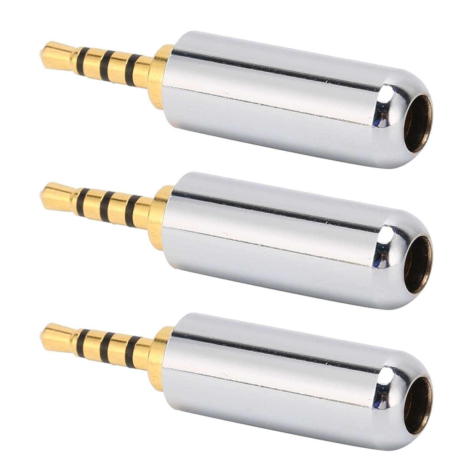Conector de Audio estéreo para Auriculares de 2,5 mm, Conector de Repuesto para Productos Digitales, Conector de Metal de 80 Piezas con diseño Delgado, Compatible con